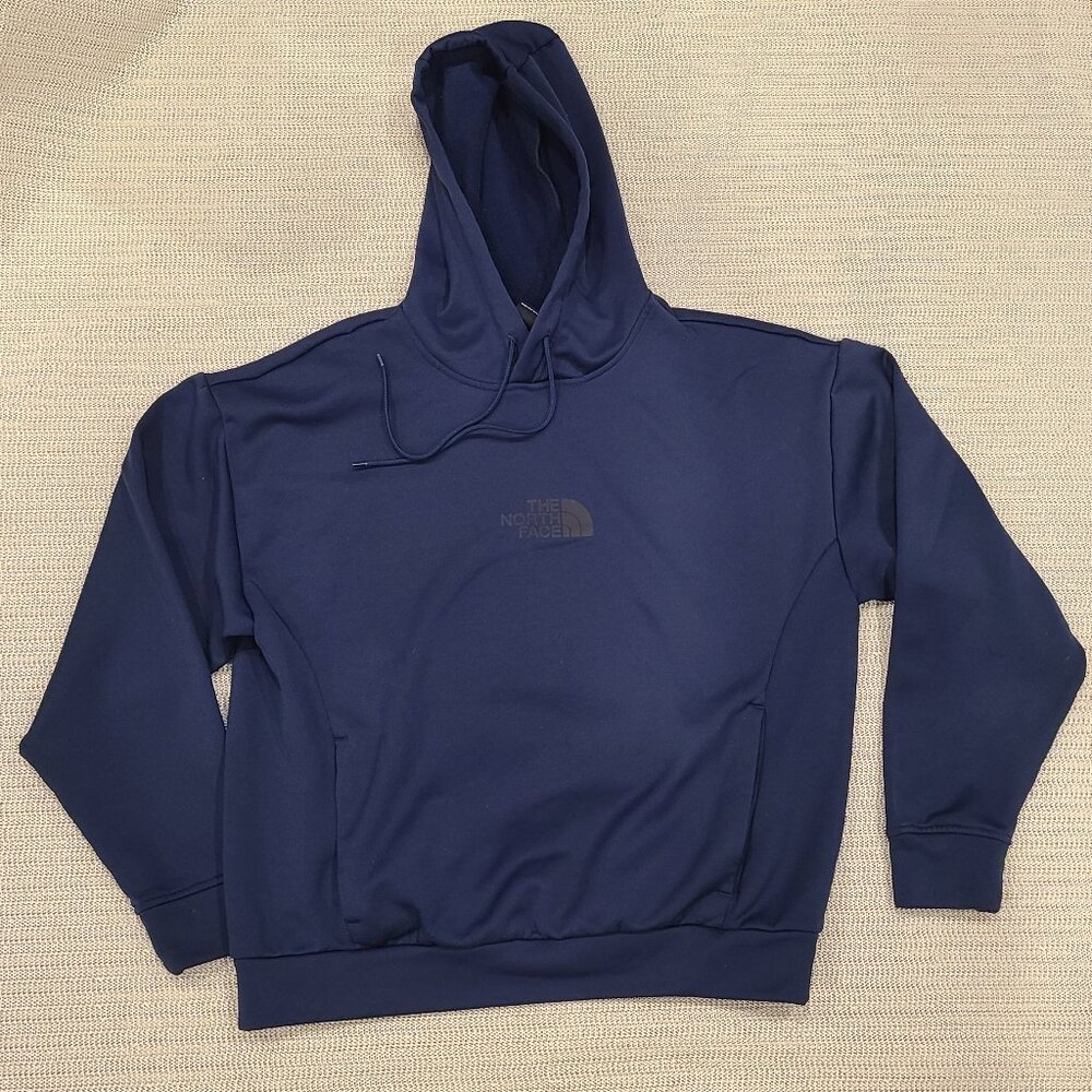 Navy hoodie the north face